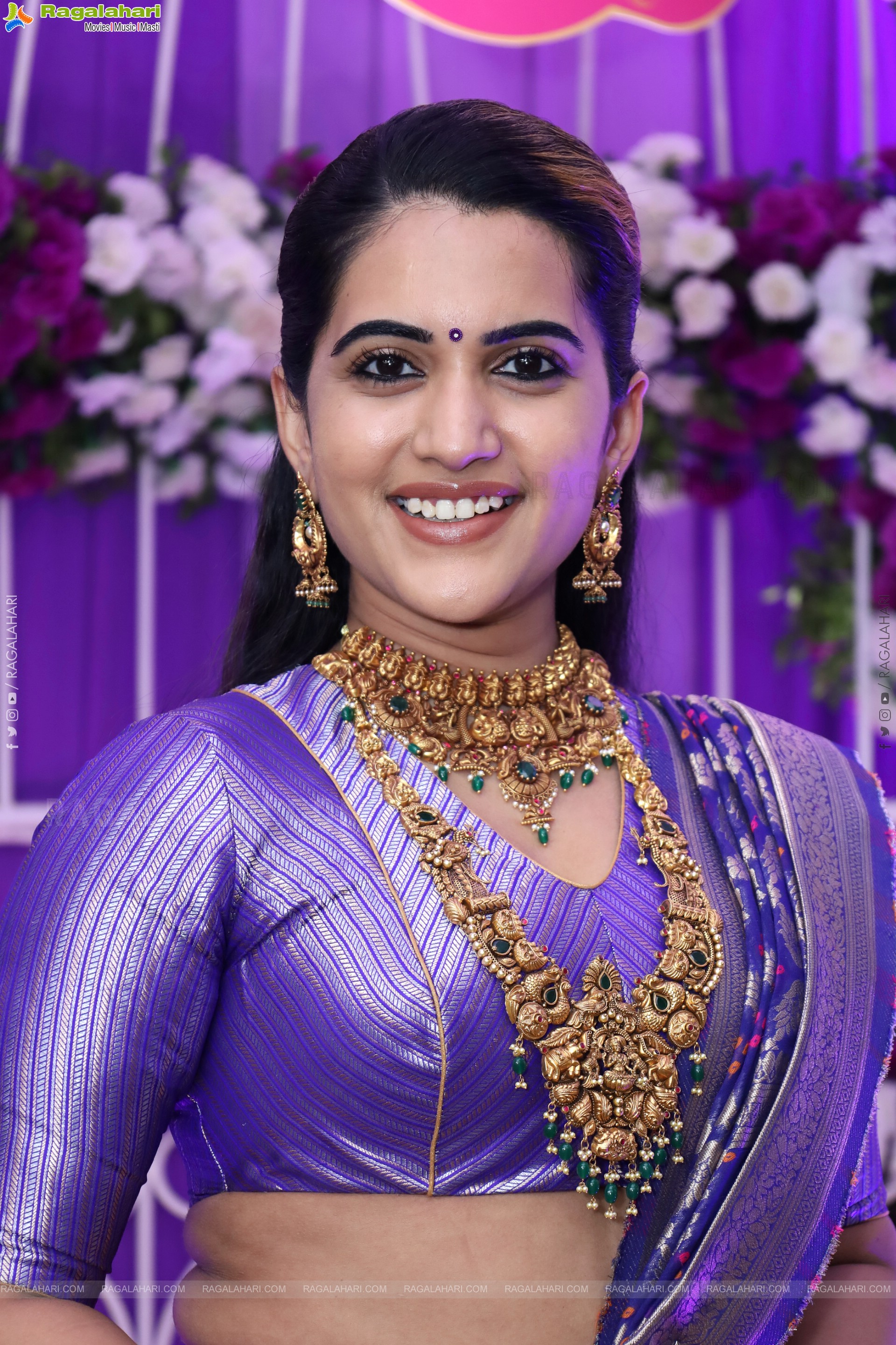 Sravanthi Chokarapu at Hi Life Brides Exhibition Grand Launch, HD Gallery