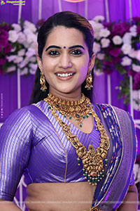 Sravanthi Chokarapu at Hi Life Brides Exhibition Launch 