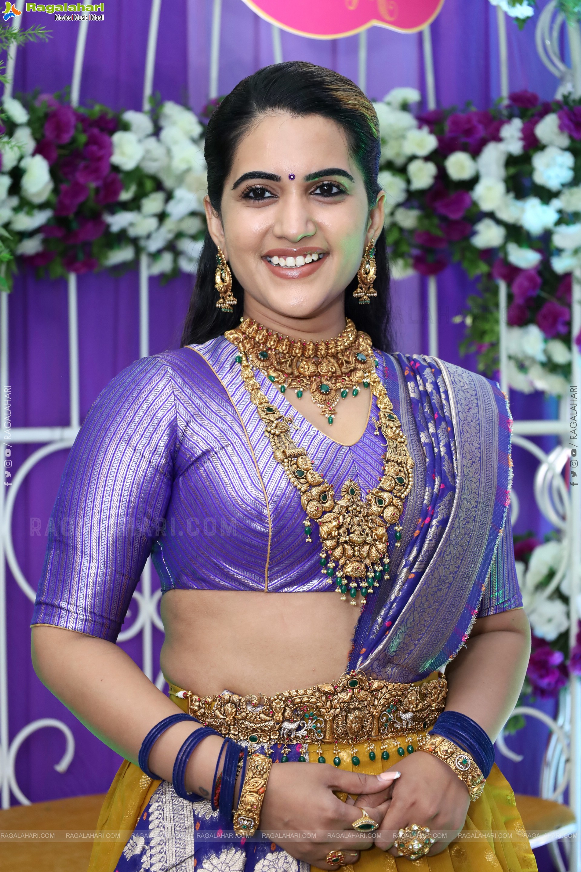 Sravanthi Chokarapu at Hi Life Brides Exhibition Grand Launch, HD Gallery