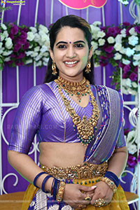 Sravanthi Chokarapu at Hi Life Brides Exhibition Launch 