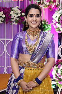 Sravanthi Chokarapu at Hi Life Brides Exhibition Launch 