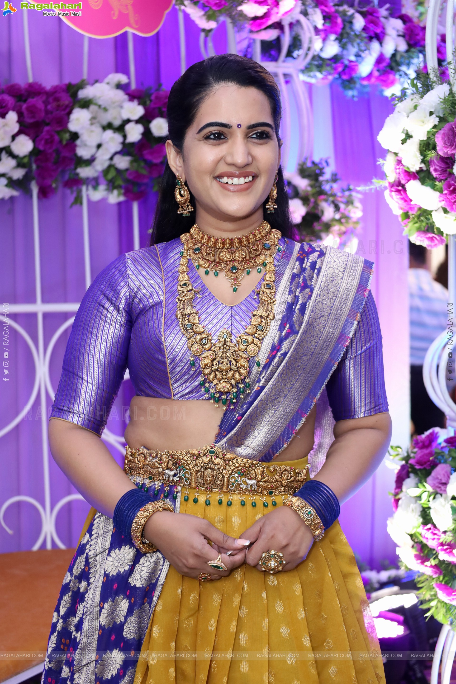 Sravanthi Chokarapu at Hi Life Brides Exhibition Grand Launch, HD Gallery