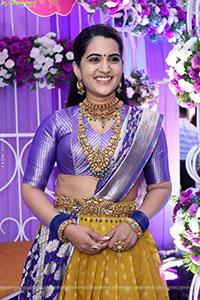 Sravanthi Chokarapu at Hi Life Brides Exhibition Launch 