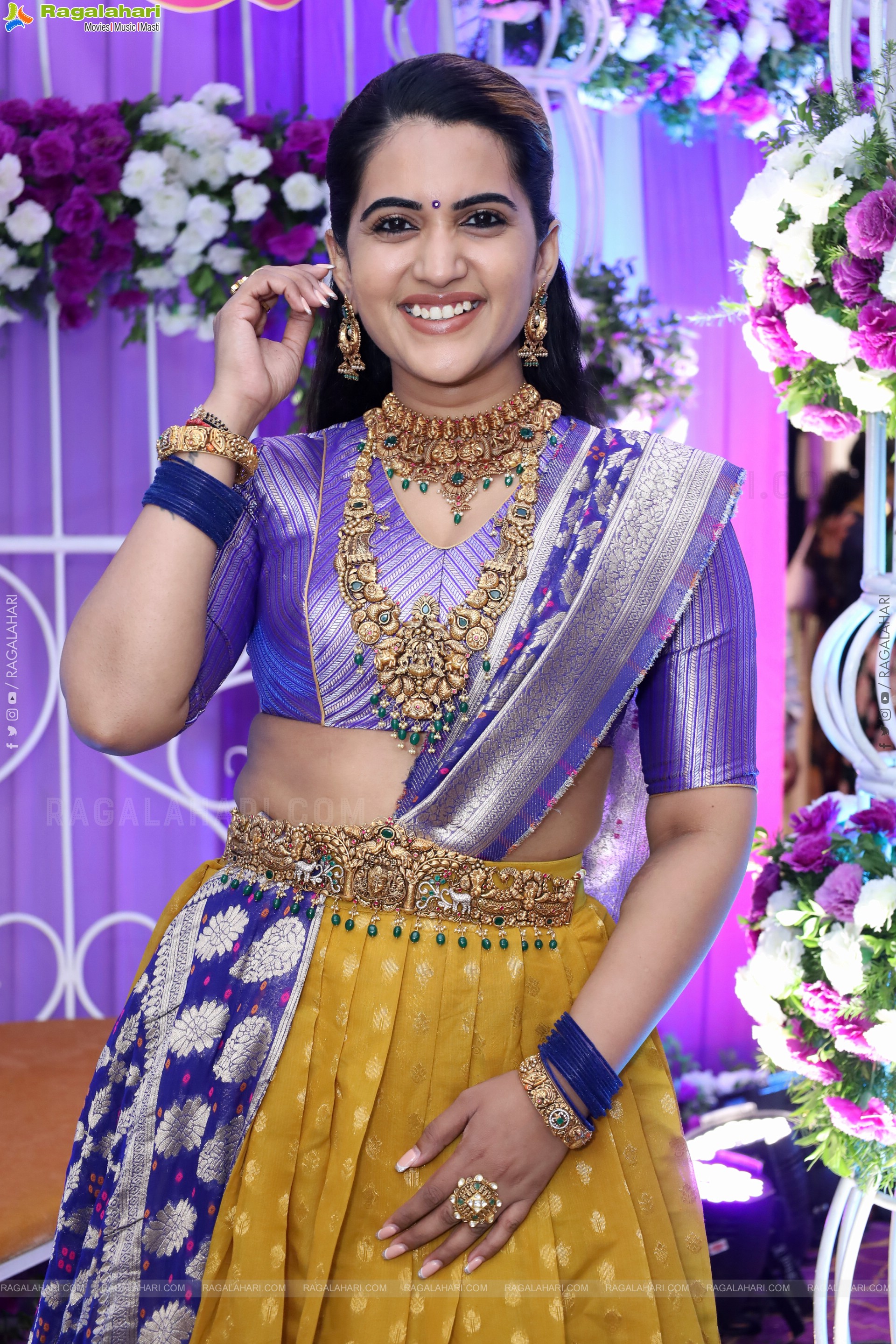 Sravanthi Chokarapu at Hi Life Brides Exhibition Grand Launch, HD Gallery