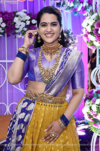 Sravanthi Chokarapu at Hi Life Brides Exhibition Launch 