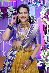 Sravanthi Chokarapu at Hi Life Brides Exhibition Launch 