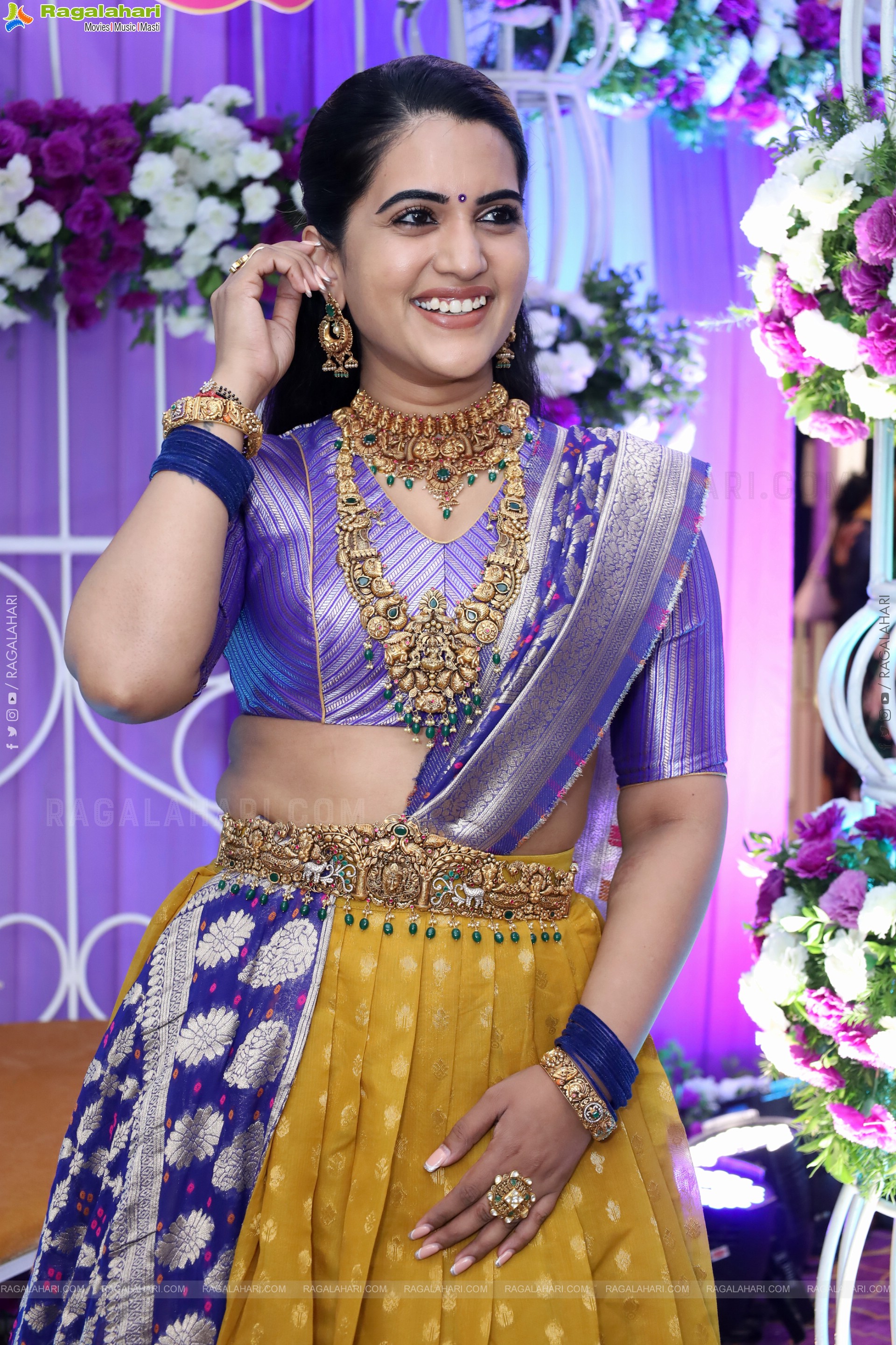 Sravanthi Chokarapu at Hi Life Brides Exhibition Grand Launch, HD Gallery