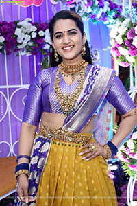 Sravanthi Chokarapu at Hi Life Brides Exhibition Launch 
