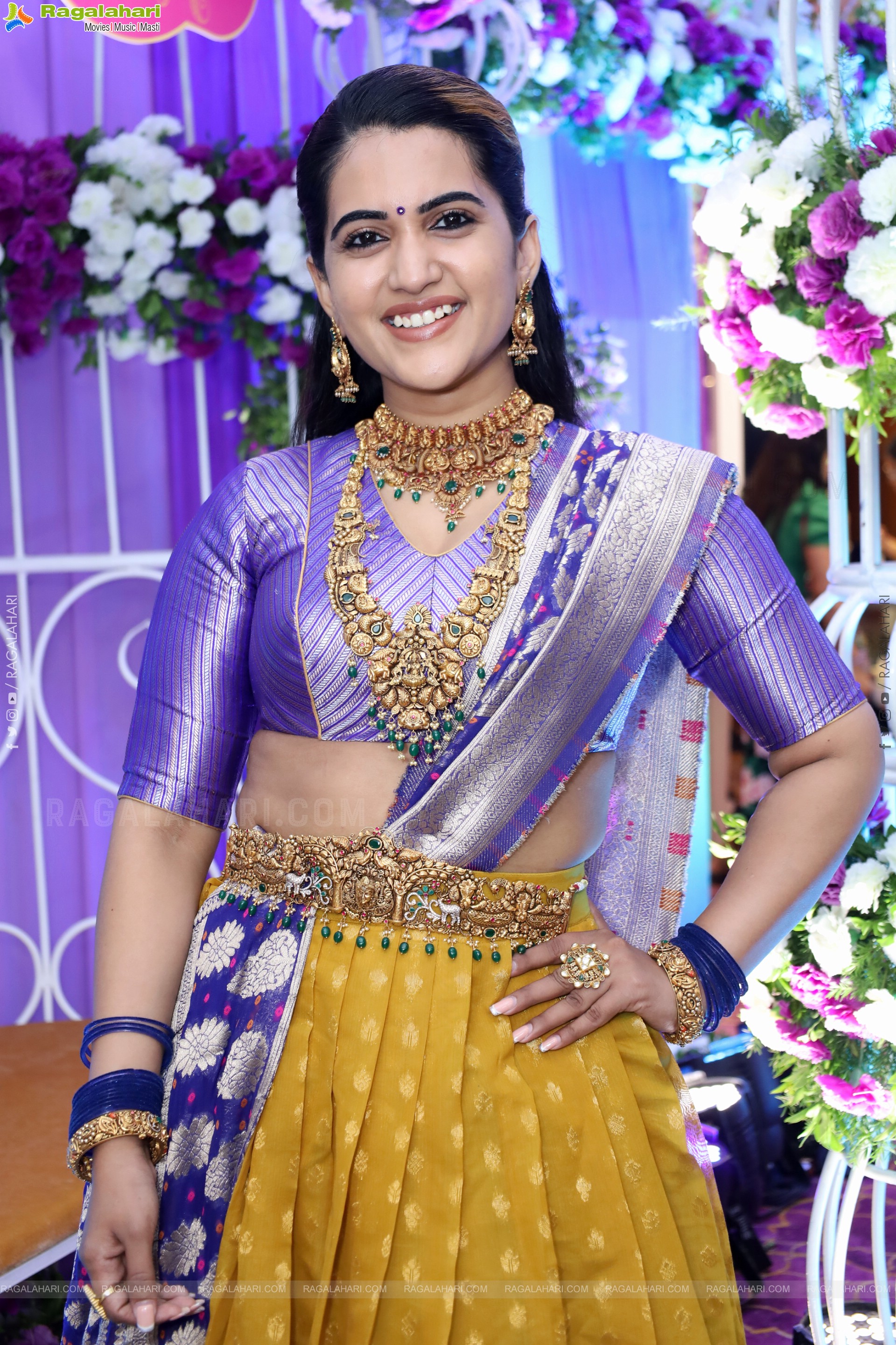 Sravanthi Chokarapu at Hi Life Brides Exhibition Grand Launch, HD Gallery