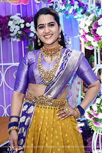 Sravanthi Chokarapu at Hi Life Brides Exhibition Launch 