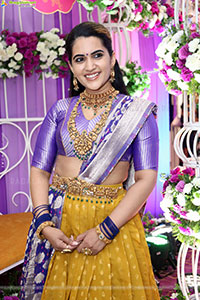 Sravanthi Chokarapu at Hi Life Brides Exhibition Launch 
