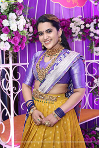 Sravanthi Chokarapu at Hi Life Brides Exhibition Launch 