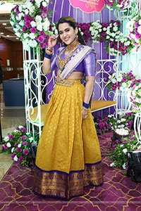 Sravanthi Chokarapu at Hi Life Brides Exhibition Launch 
