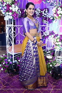 Sravanthi Chokarapu at Hi Life Brides Exhibition Launch 