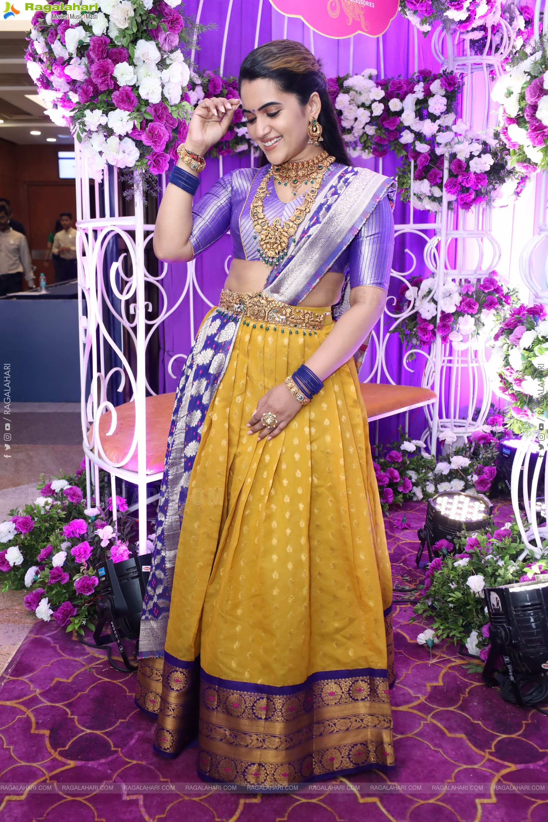 Sravanthi Chokarapu at Hi Life Brides Exhibition Grand Launch, HD Gallery