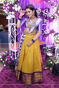 Sravanthi Chokarapu at Hi Life Brides Exhibition Launch 