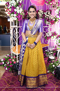 Sravanthi Chokarapu at Hi Life Brides Exhibition Launch 