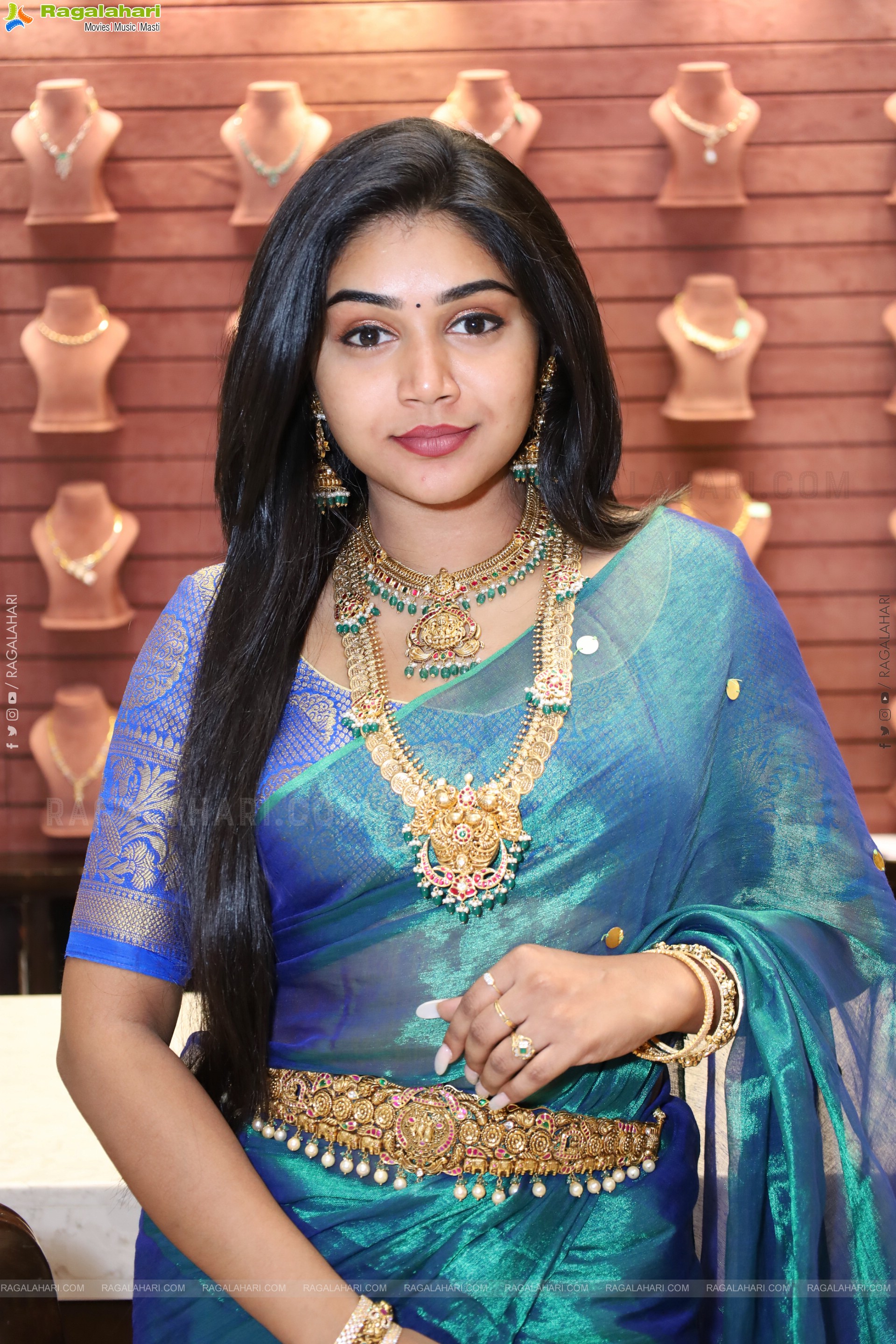 Bramarambika poses with Jewellery, HD Gallery