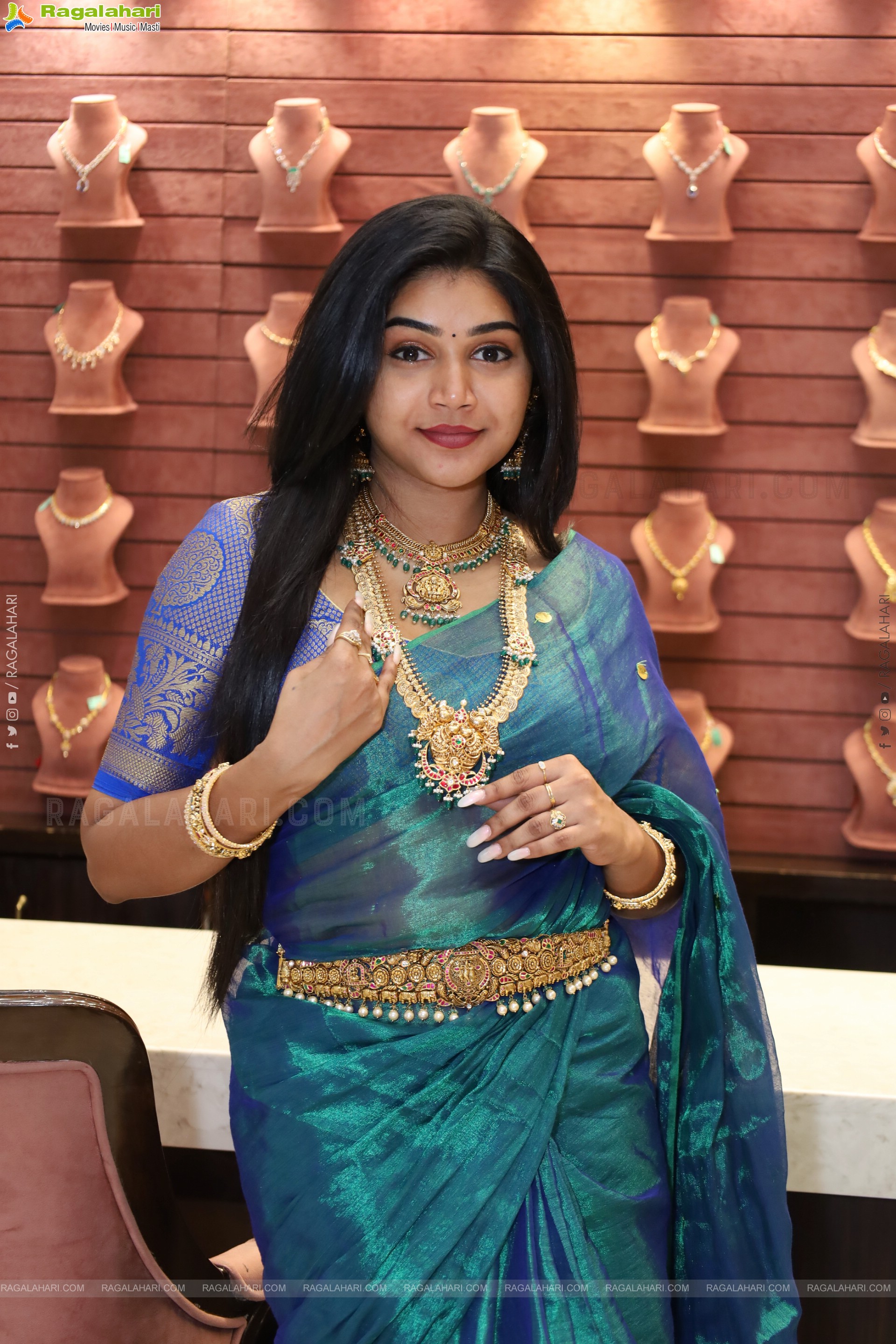 Bramarambika poses with Jewellery, HD Gallery