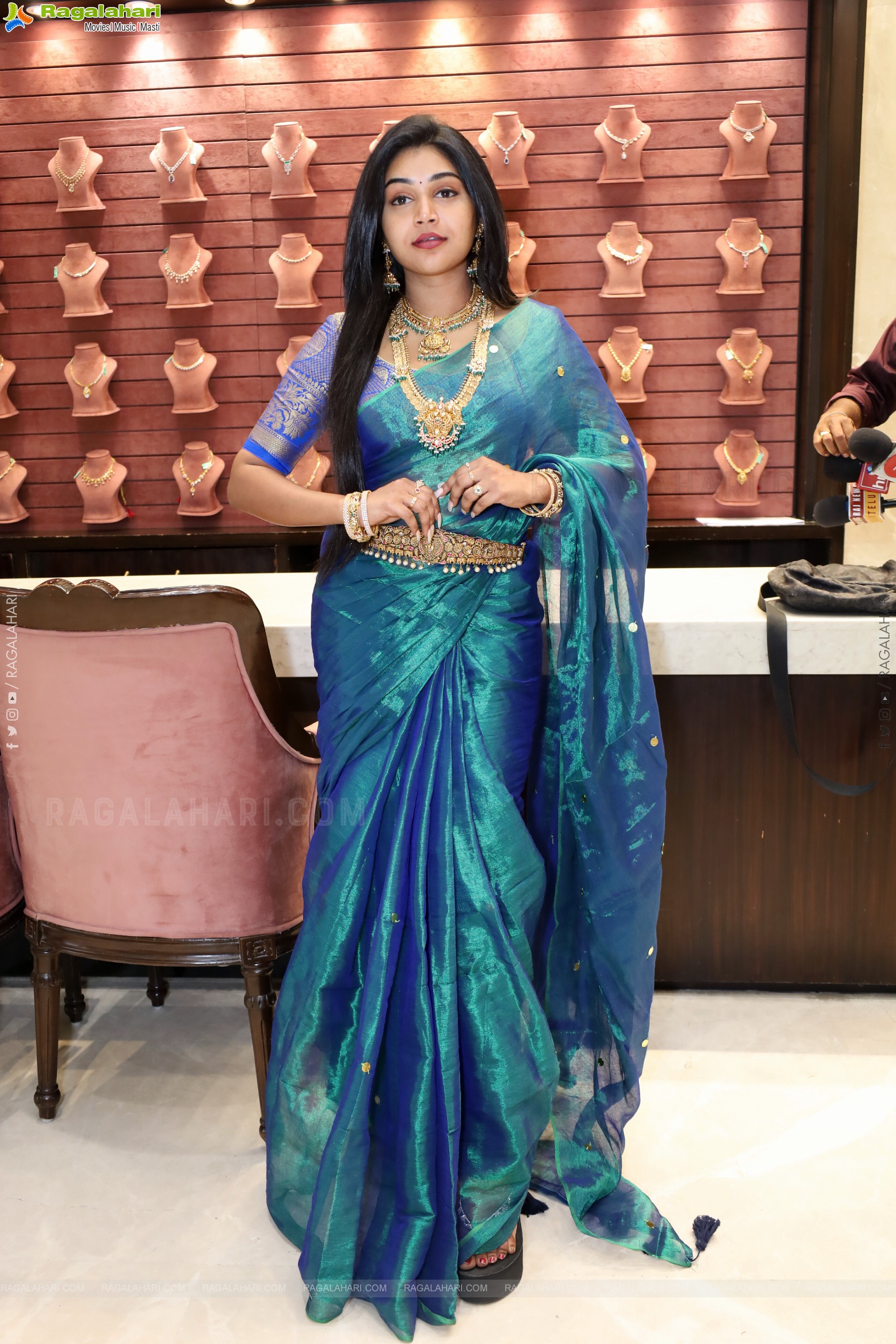 Bramarambika poses with Jewellery, HD Gallery