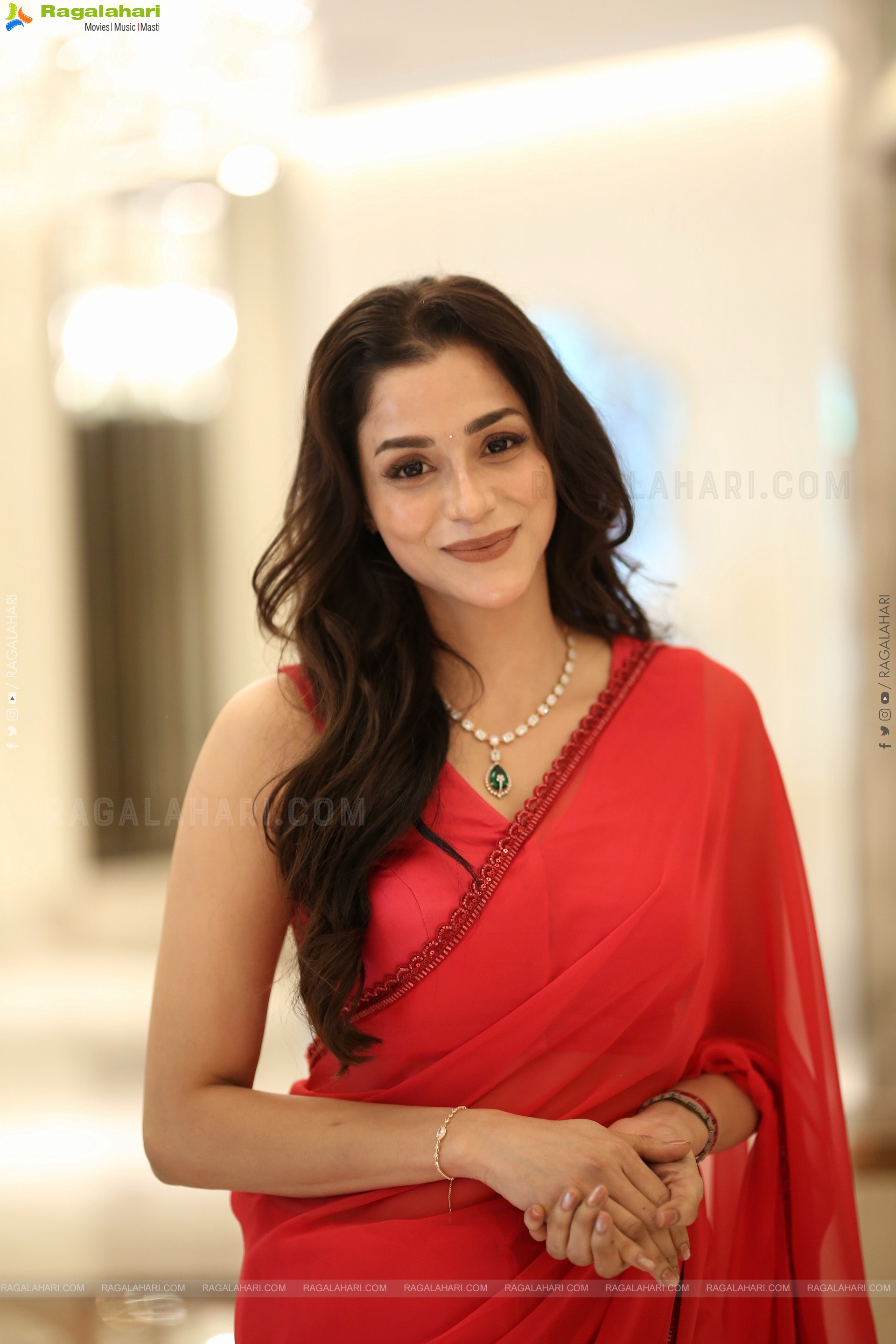 Charitha Varma at Mayasabha Trailer Launch, HD Gallery