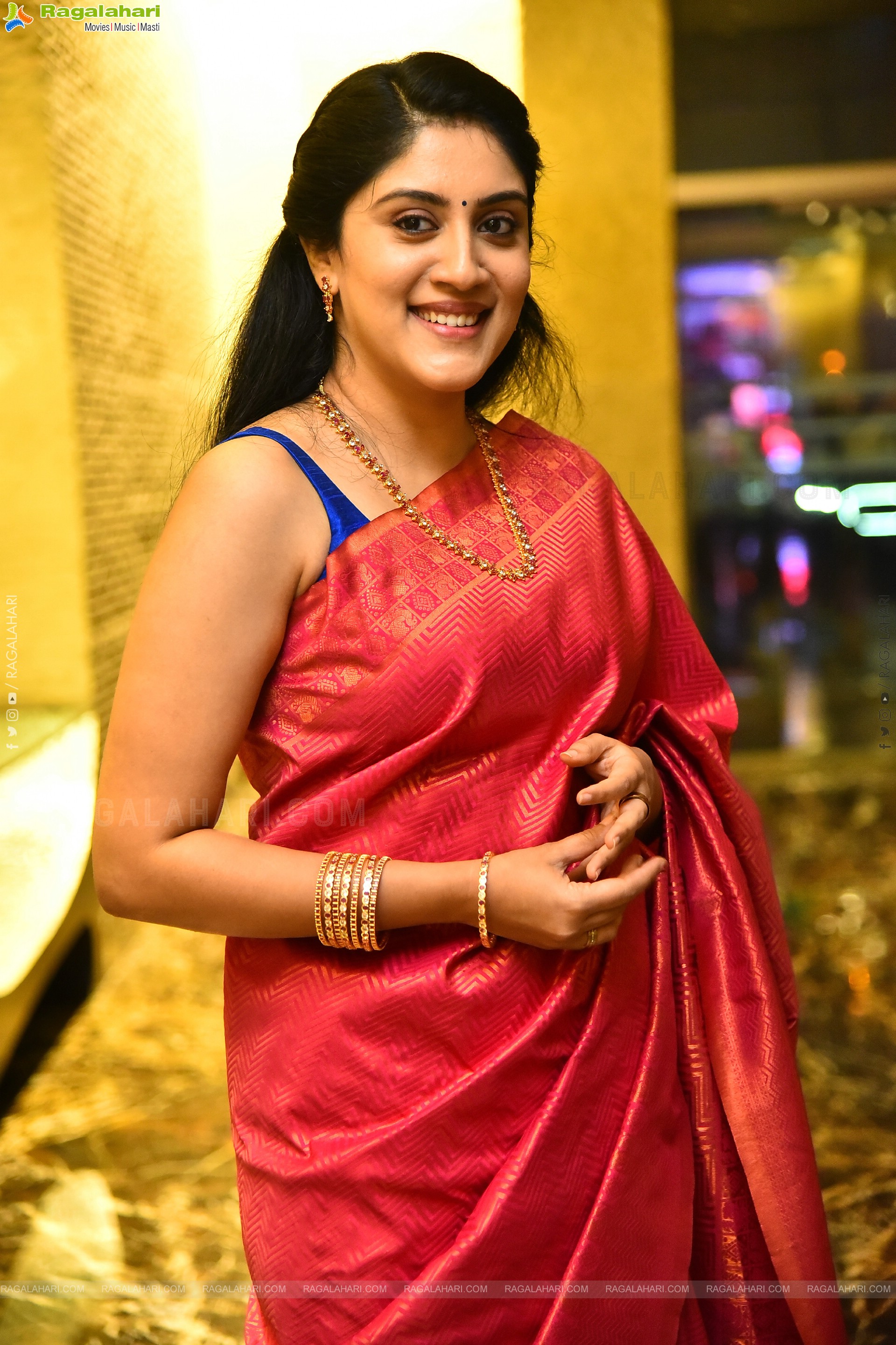 Dhanya Balakrishna at The 100 Movie Prerelease Event, HD Gallery