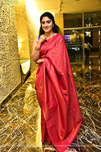 Dhanya Balakrishna at The 100 Movie Prerelease Event