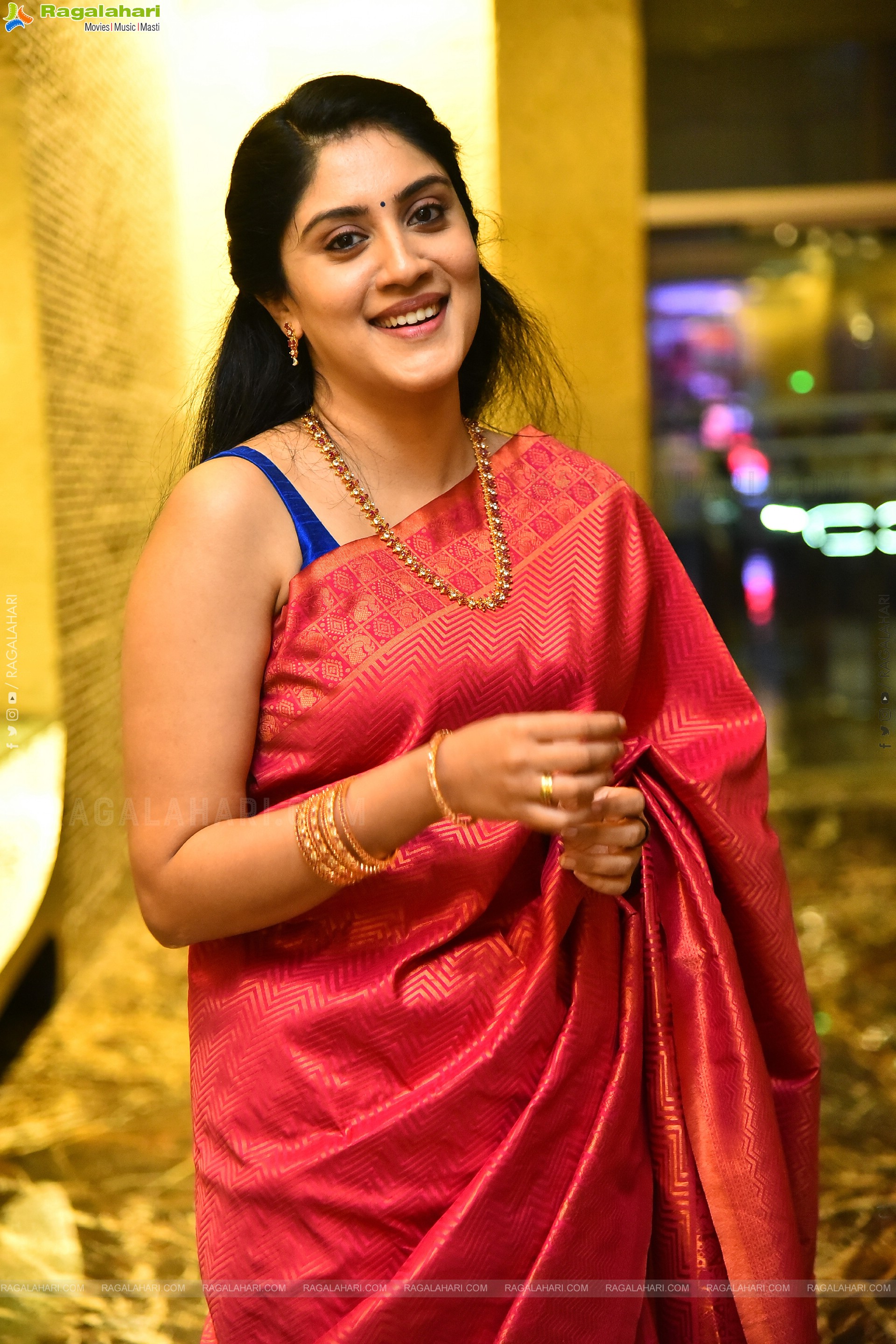 Dhanya Balakrishna at The 100 Movie Prerelease Event, HD Gallery