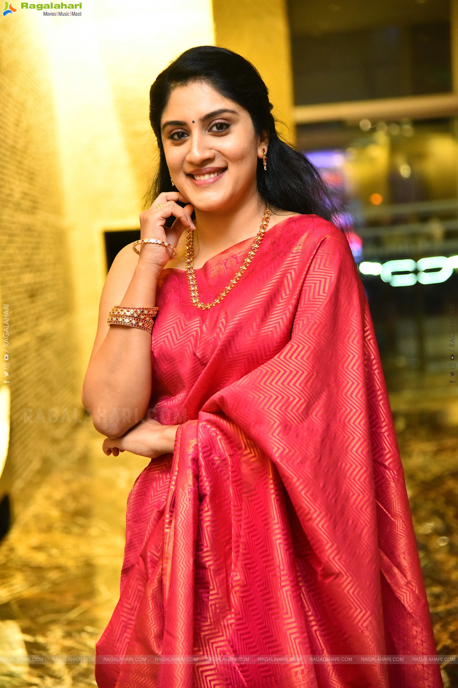 Dhanya Balakrishna at The 100 Movie Prerelease Event, HD Gallery