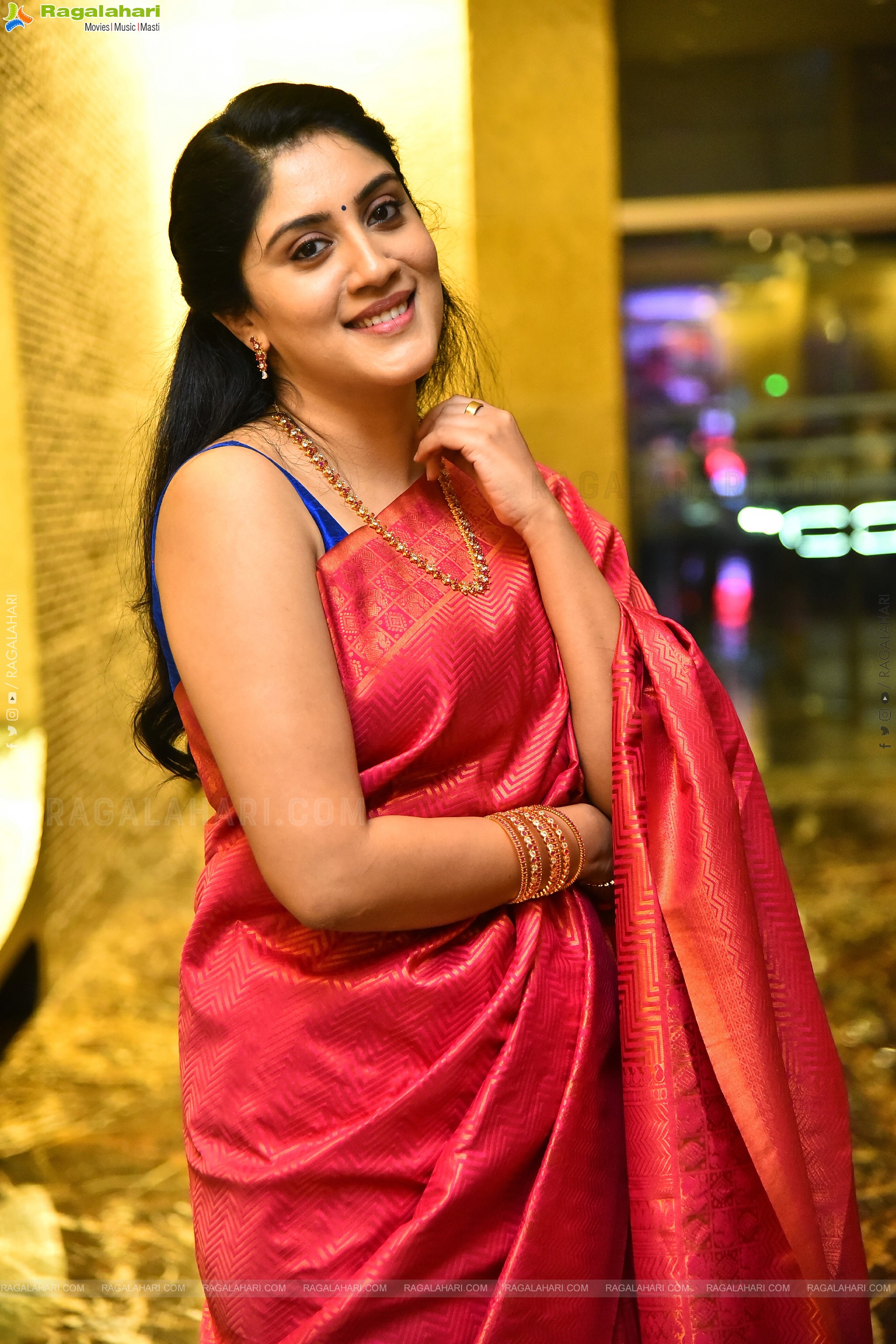 Dhanya Balakrishna at The 100 Movie Prerelease Event, HD Gallery