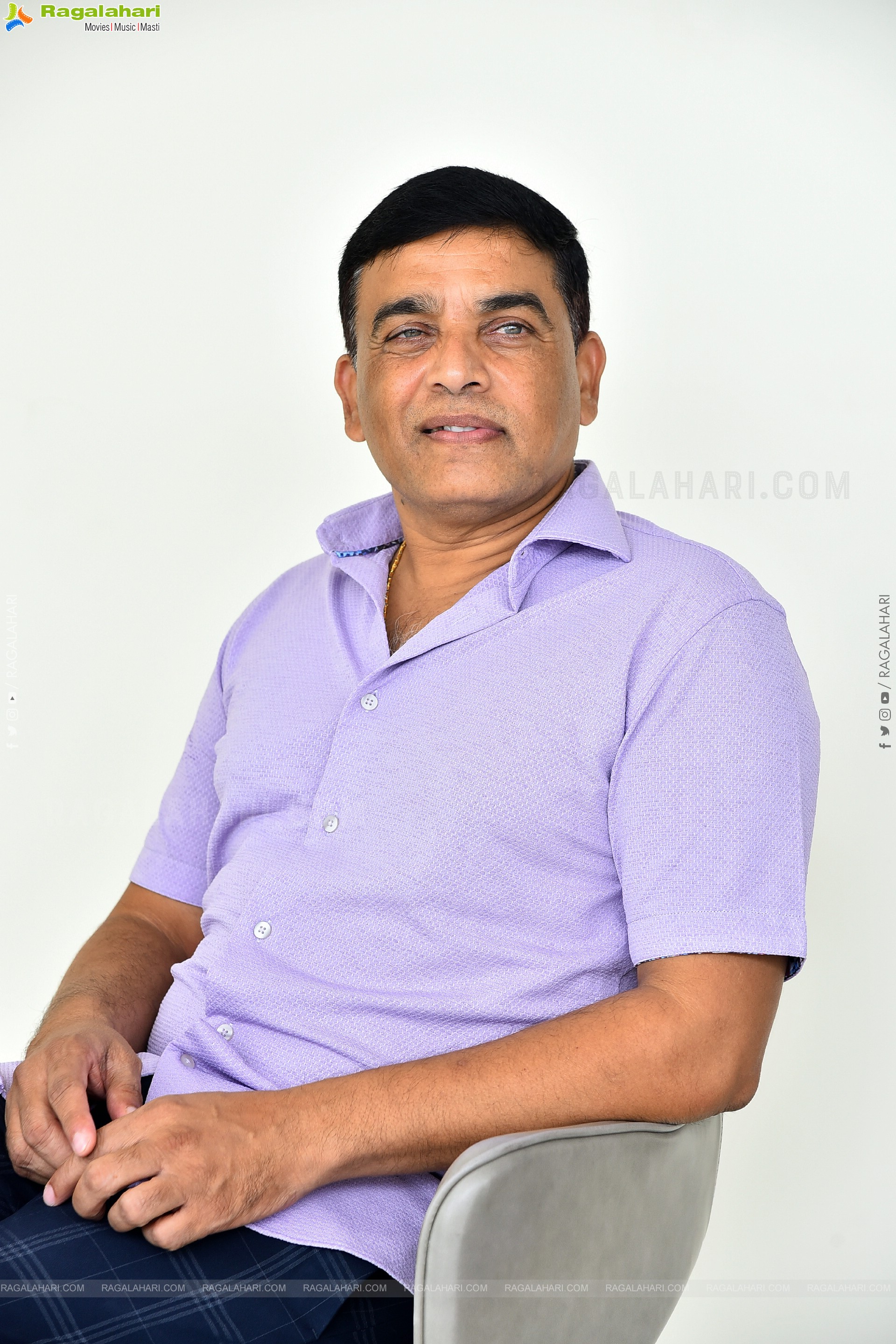 Dil Raju at Thammudu Interview, HD Gallery