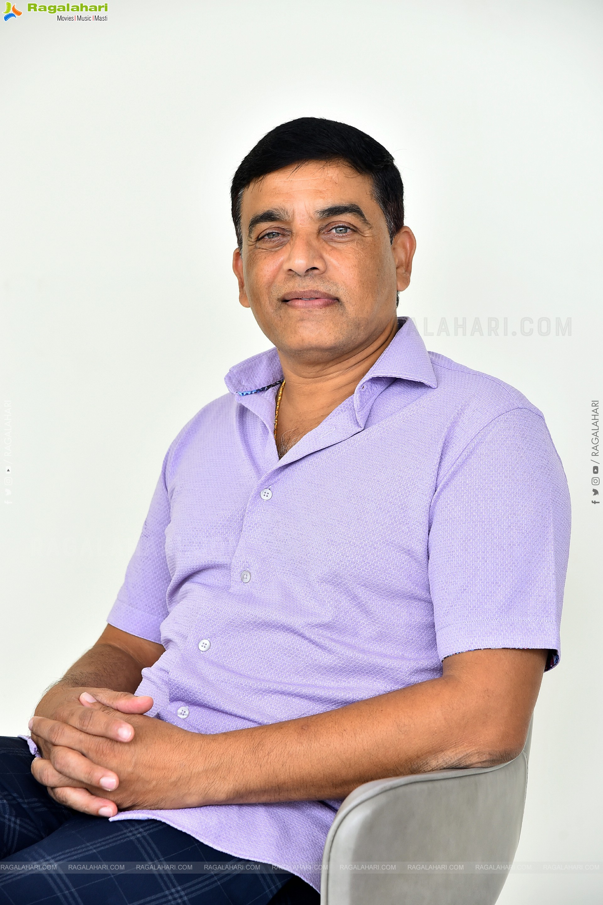 Dil Raju at Thammudu Interview, HD Gallery