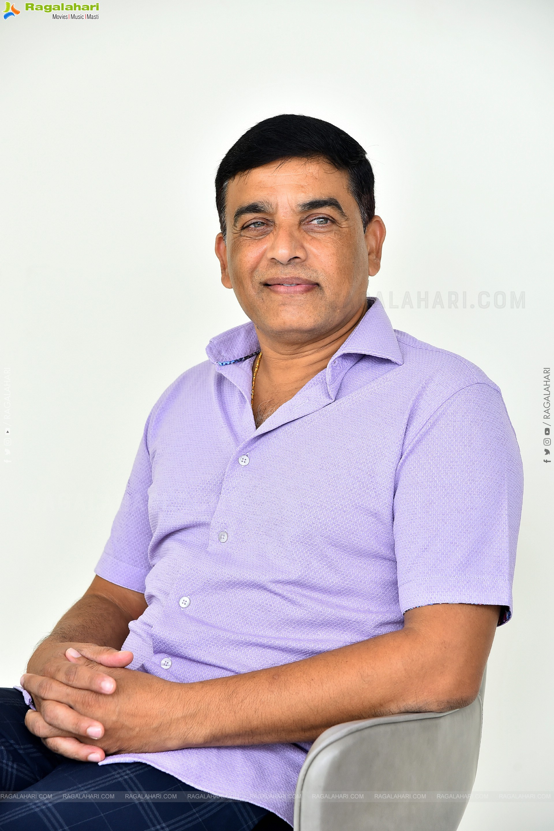 Dil Raju at Thammudu Interview, HD Gallery