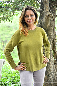 Director Praveena at Kothapallilo Okappudu Movie Interview