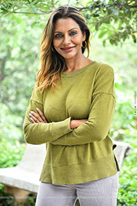 Director Praveena at Kothapallilo Okappudu Movie Interview