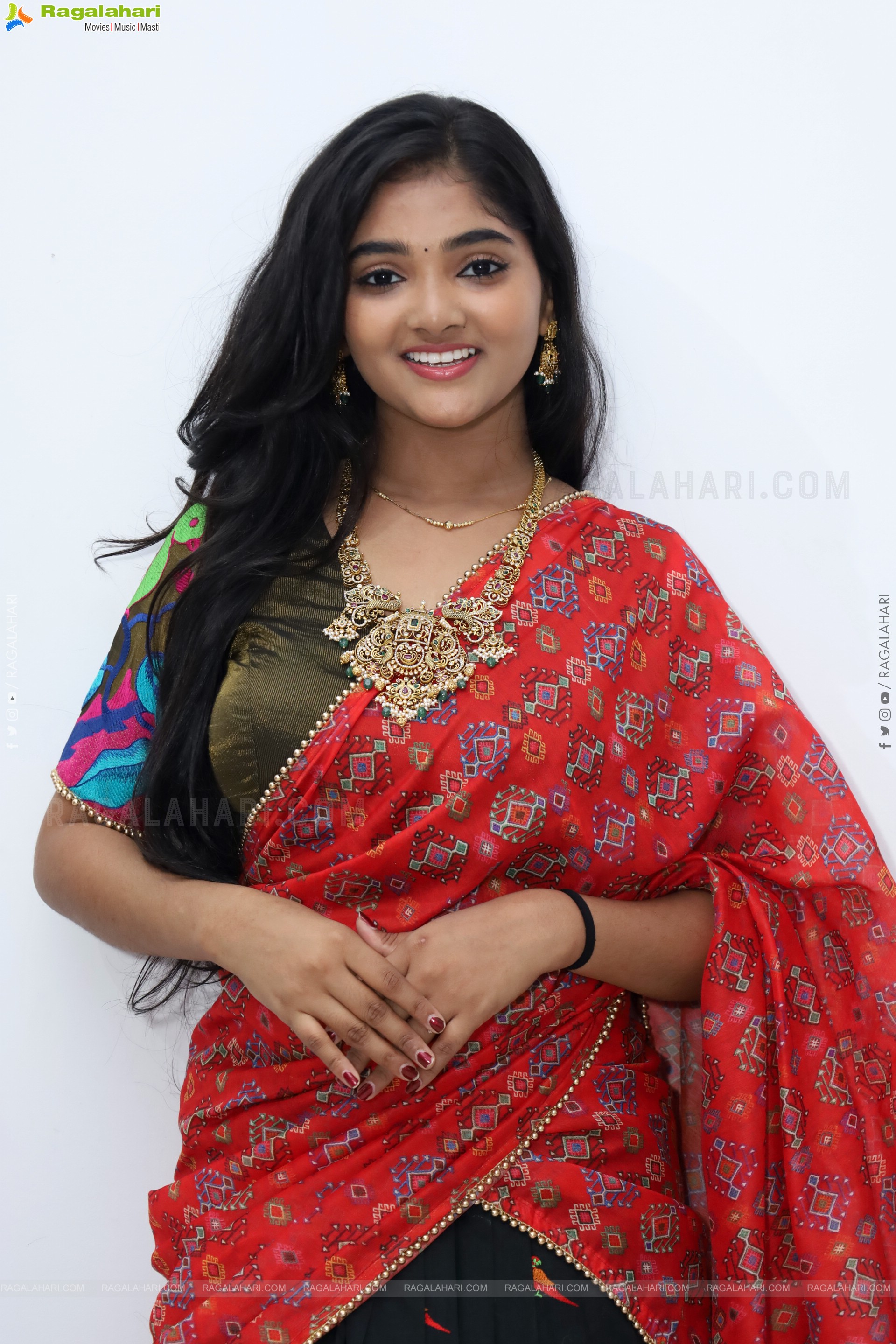Gayathri Kothapalli stills in Half Saree, HD Gallery