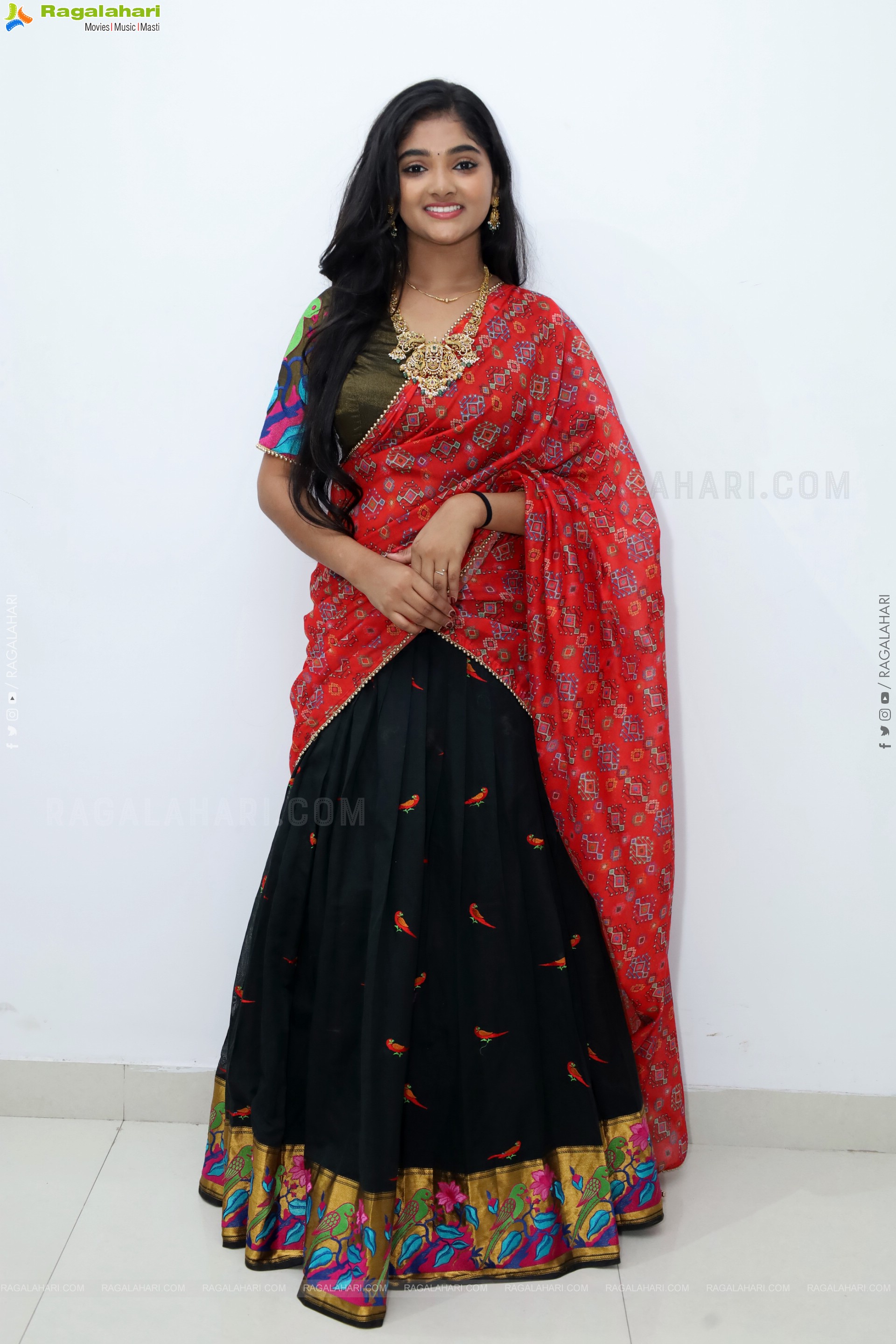 Gayathri Kothapalli stills in Half Saree, HD Gallery