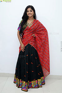 Gayathri Kothapalli stills in Half Saree, HD Gallery
