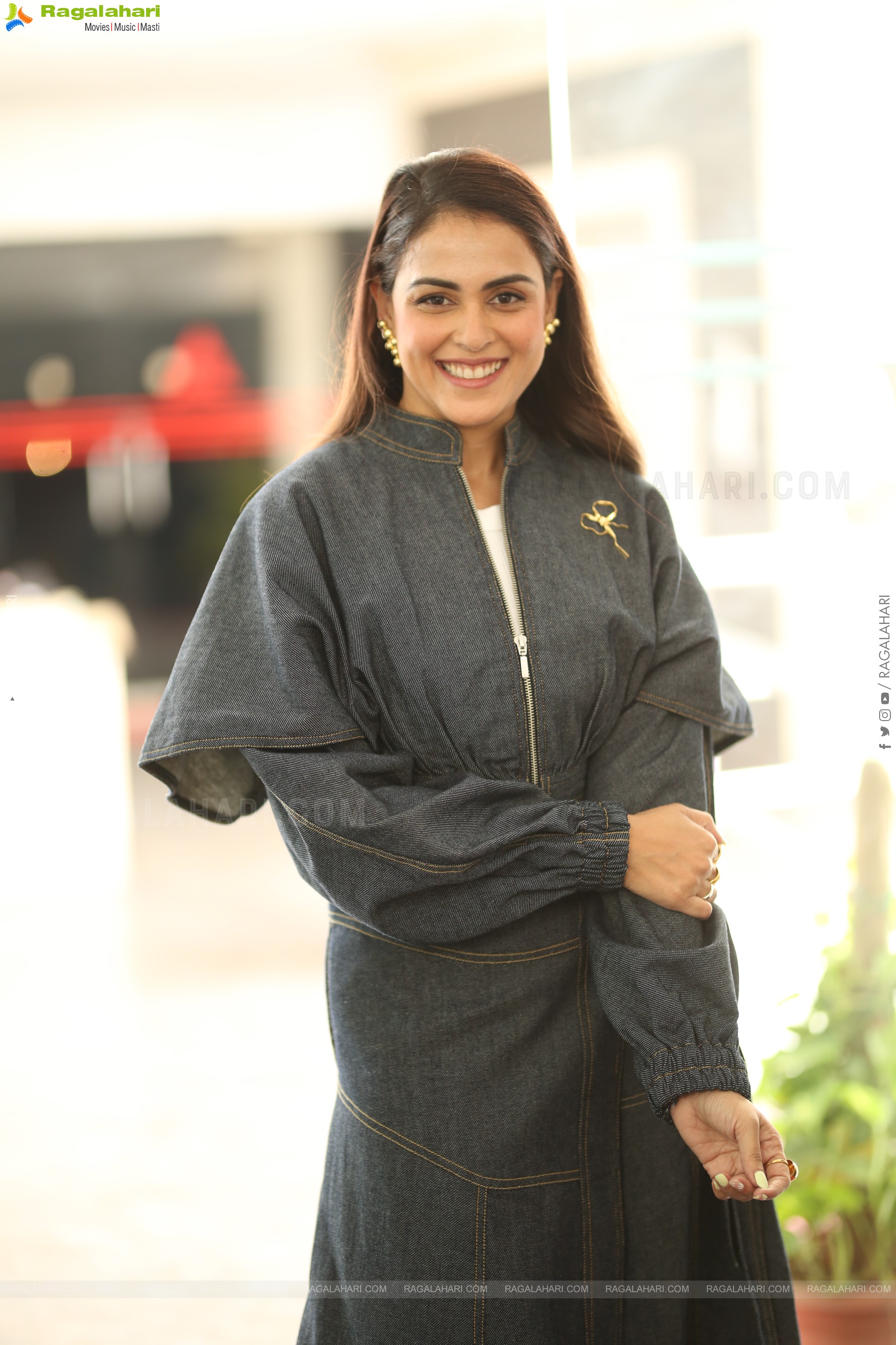 Genelia stills at Junior Movie Interview, HD Gallery