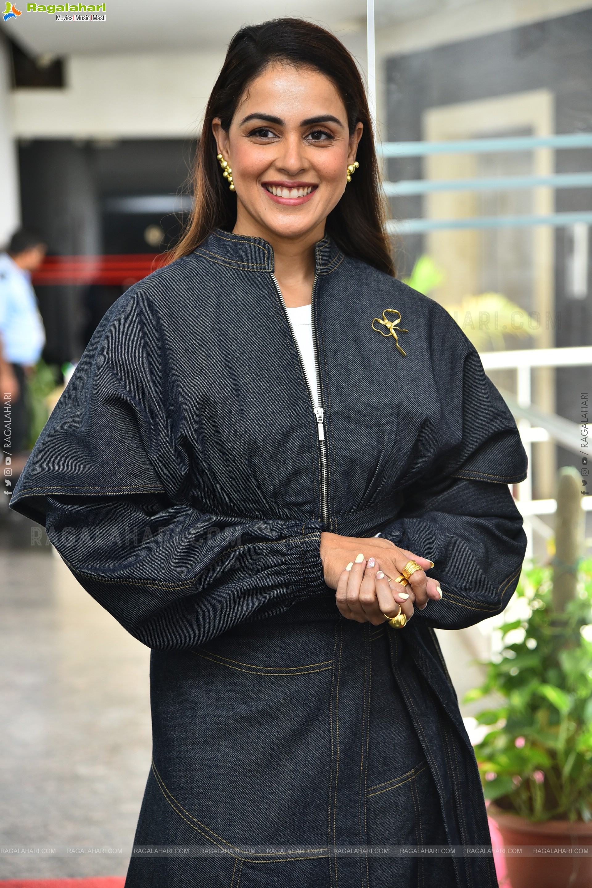 Genelia stills at Junior Movie Interview, HD Gallery