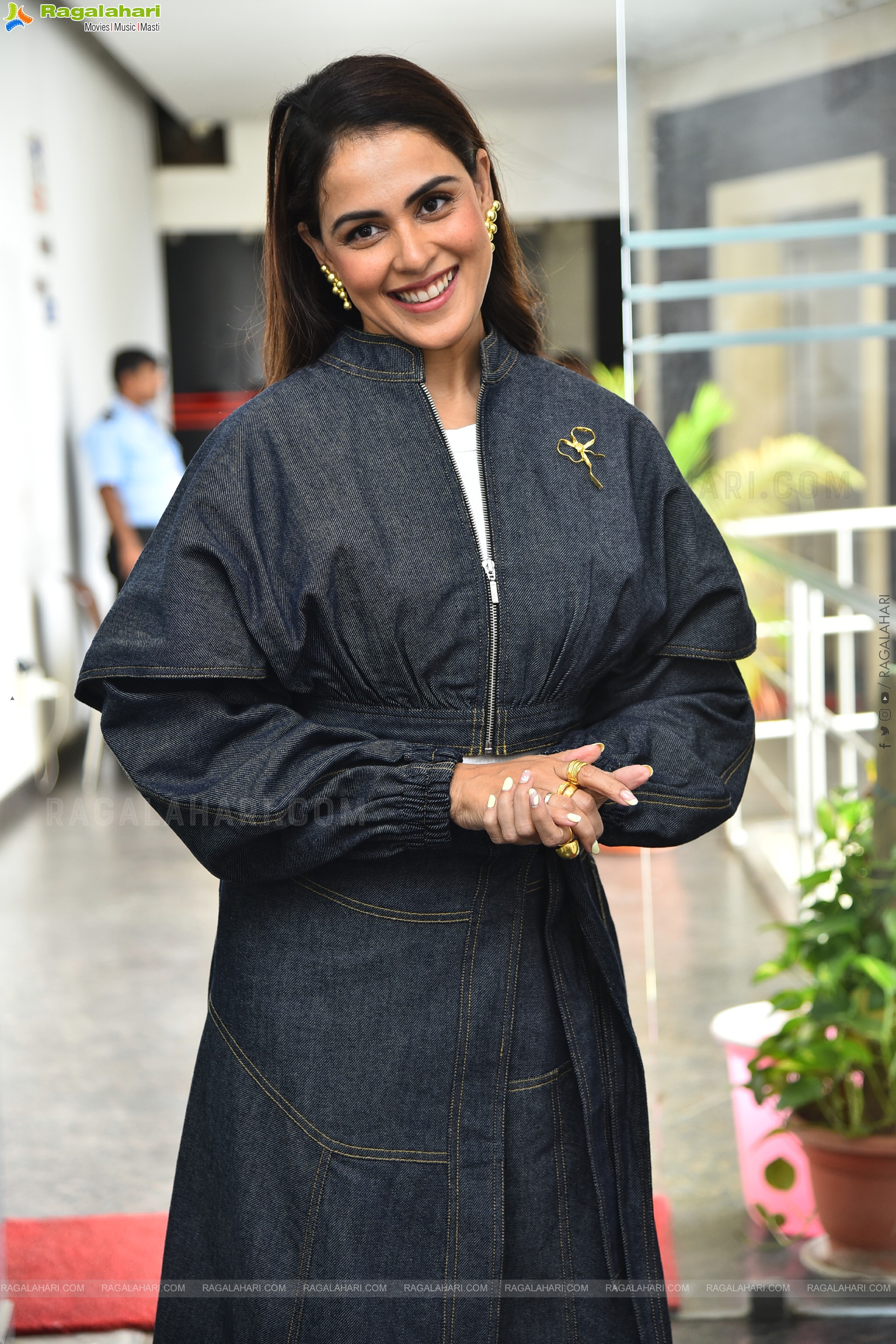 Genelia stills at Junior Movie Interview, HD Gallery