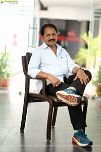 AM Rathnam at Hari Hara Veera Mallu Interview, HD Gallery