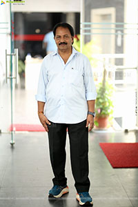 AM Rathnam at Hari Hara Veera Mallu Interview, HD Gallery