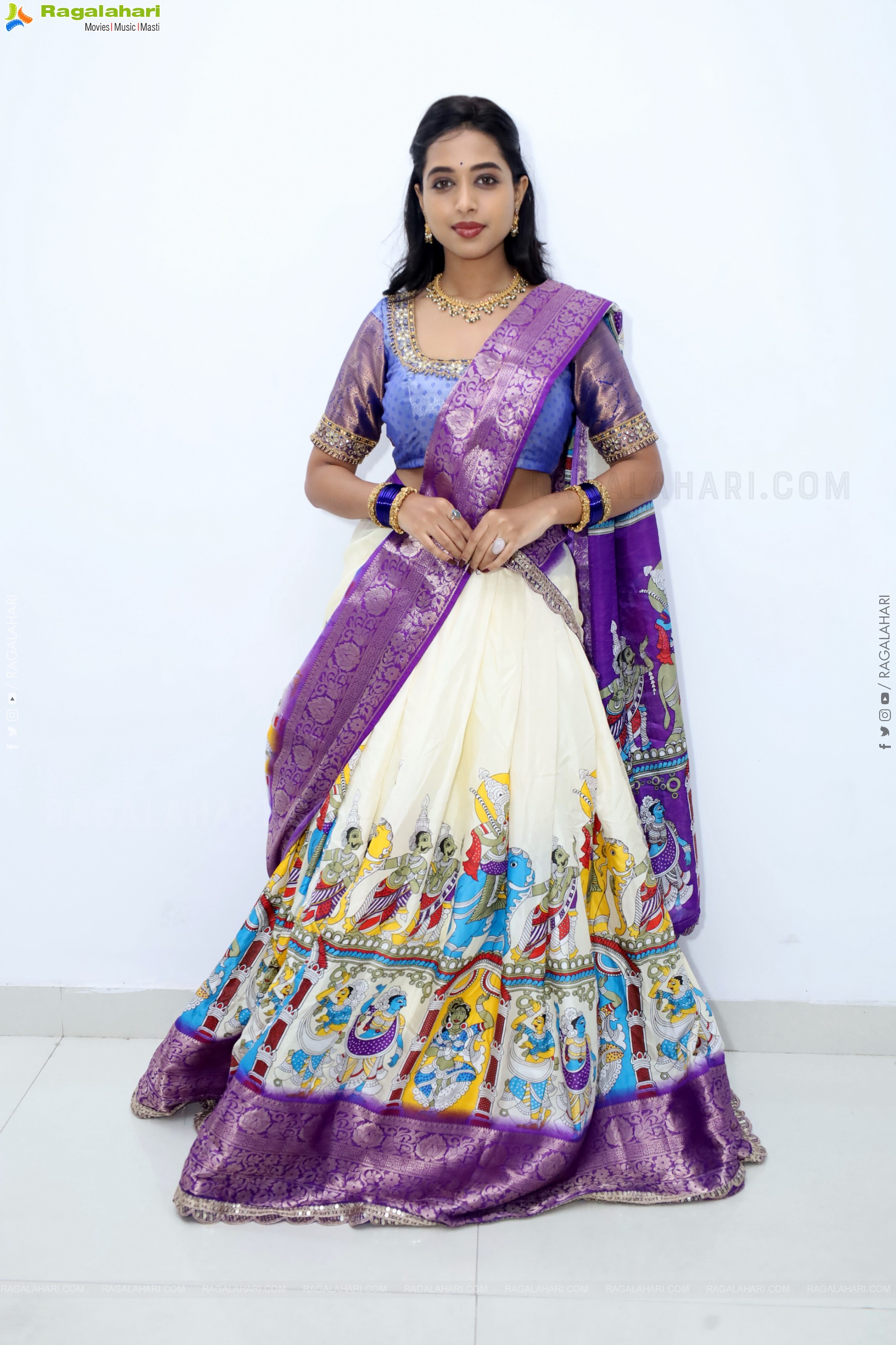 Krithika Latest stills in Half Saree, HD Gallery