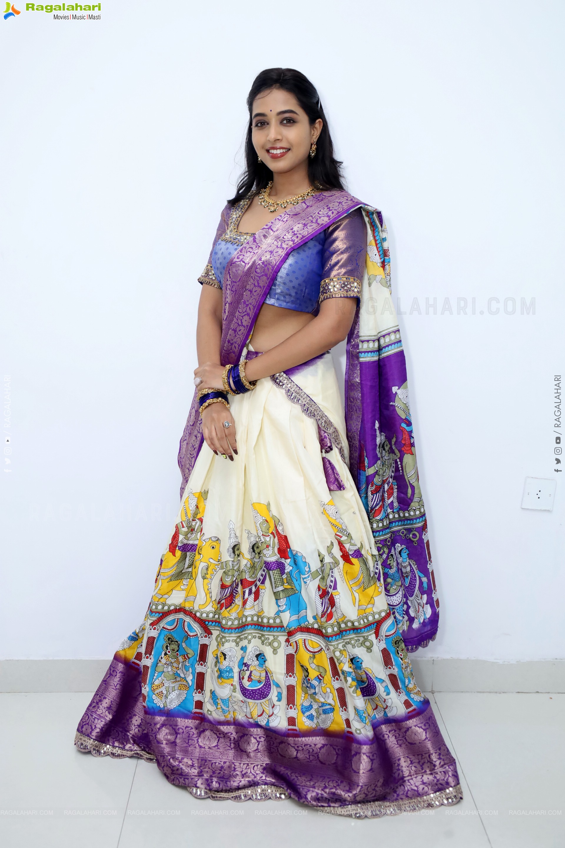 Krithika Latest stills in Half Saree, HD Gallery