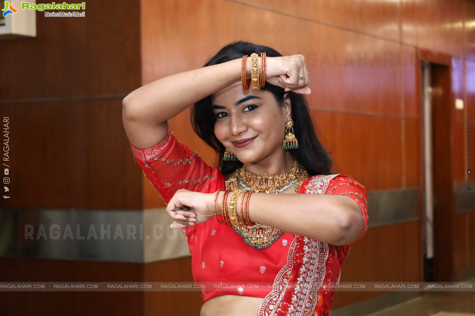 Madhuri Rathod Poses with Designer Jewellery, HD Gallery