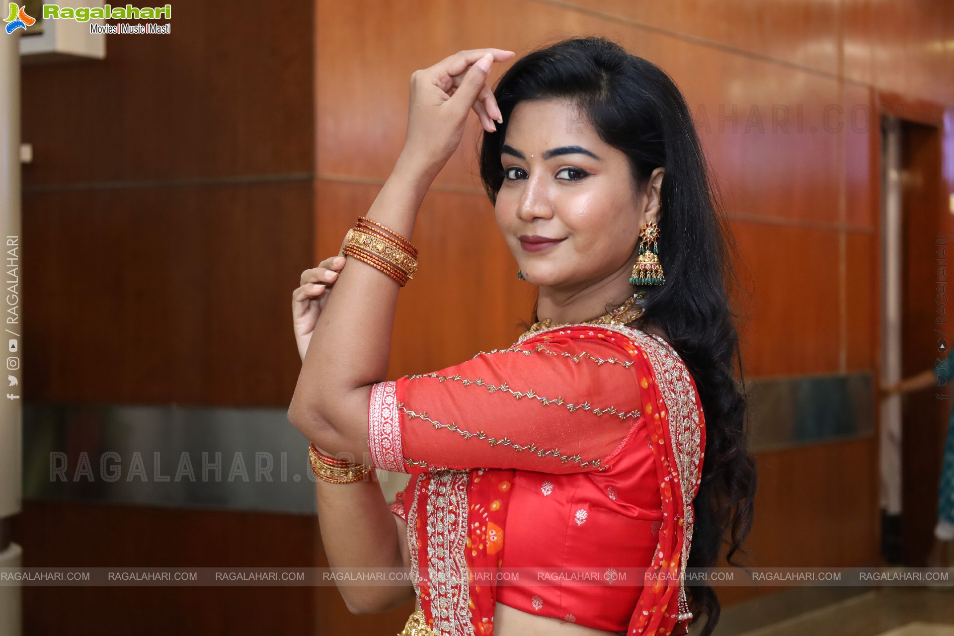 Madhuri Rathod Poses with Designer Jewellery, HD Gallery