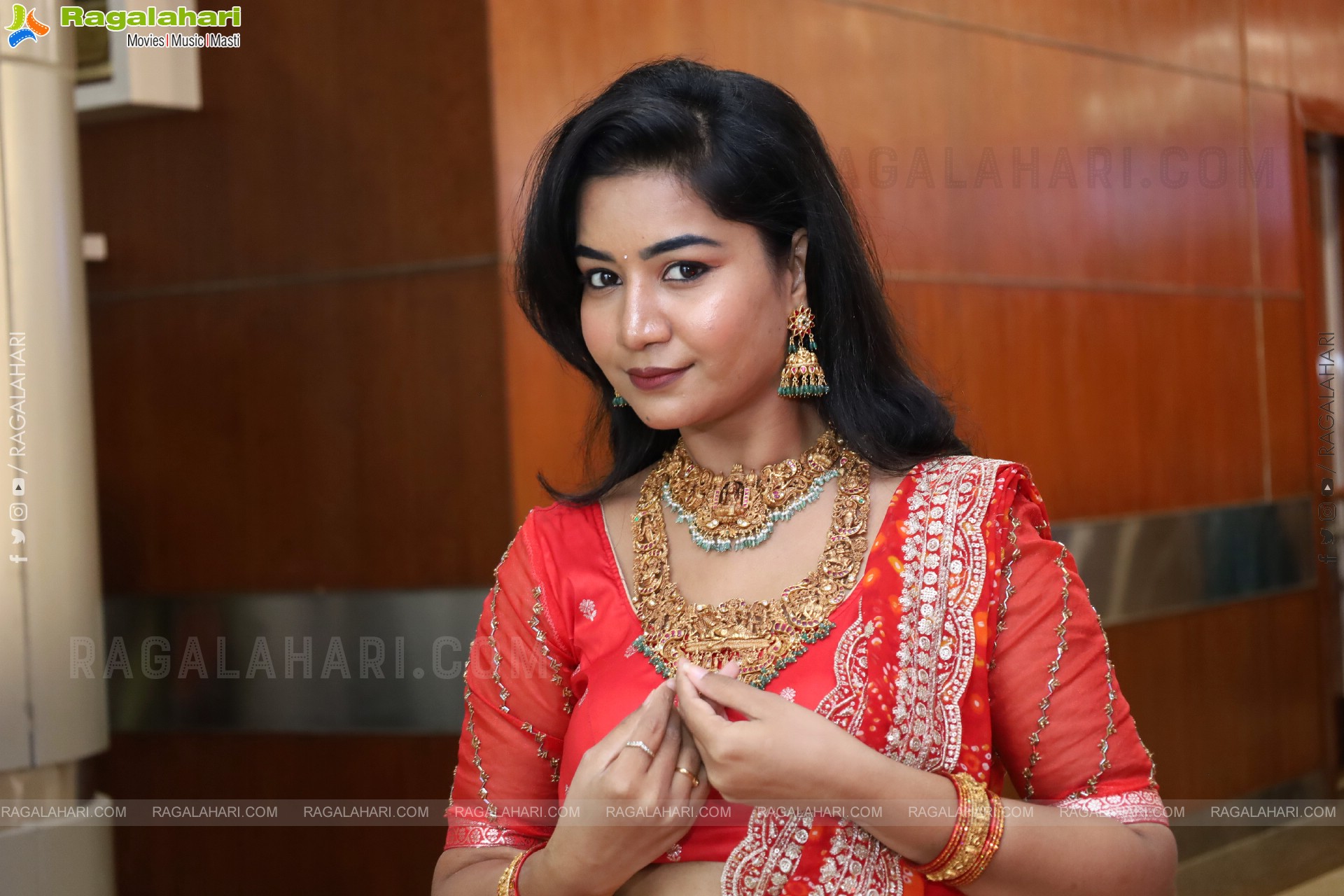 Madhuri Rathod Poses with Designer Jewellery, HD Gallery