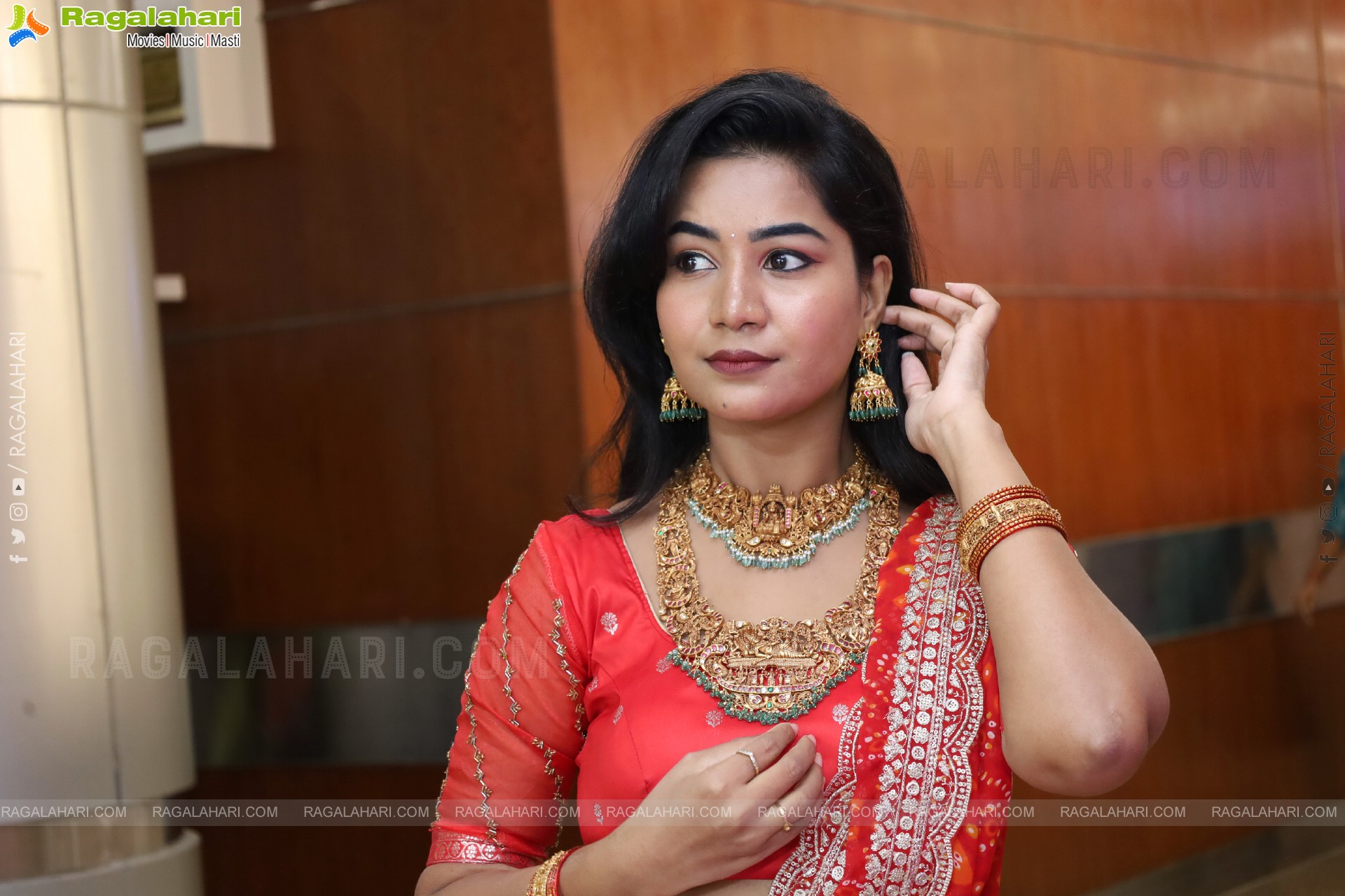 Madhuri Rathod Poses with Designer Jewellery, HD Gallery