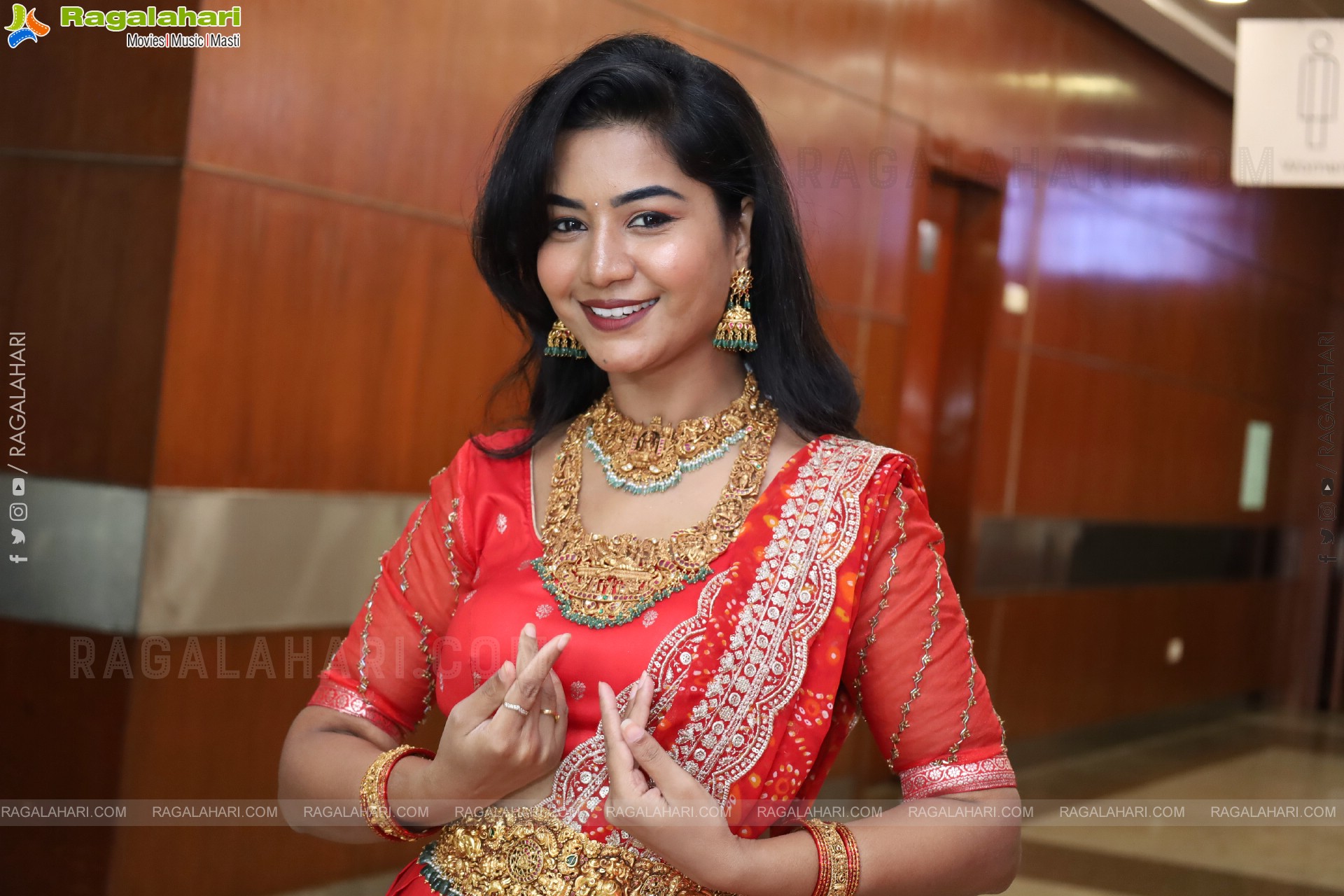 Madhuri Rathod Poses with Designer Jewellery, HD Gallery